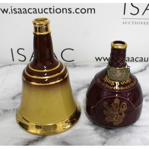 196 - Two Collectable Decanters Inc
King Of Scots Scotch Whisky
Bell's Scotch Whisky
Collection Only