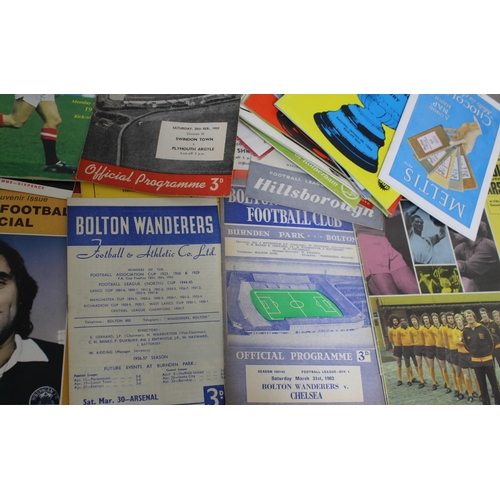 243 - Mixed Quantity of Football Programmes from 1959 to the Present Day. Includes International, Domestic... 