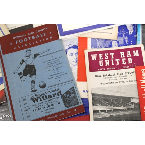 243 - Mixed Quantity of Football Programmes from 1959 to the Present Day. Includes International, Domestic... 