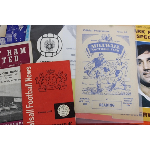 243 - Mixed Quantity of Football Programmes from 1959 to the Present Day. Includes International, Domestic... 