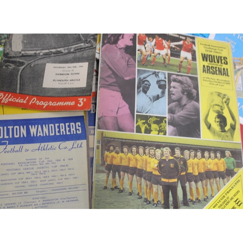 243 - Mixed Quantity of Football Programmes from 1959 to the Present Day. Includes International, Domestic... 