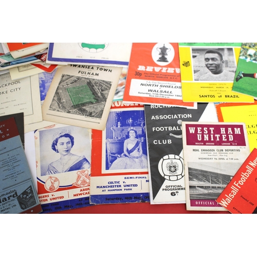 243 - Mixed Quantity of Football Programmes from 1959 to the Present Day. Includes International, Domestic... 