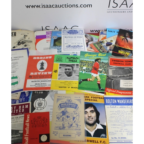 243 - Mixed Quantity of Football Programmes from 1959 to the Present Day. Includes International, Domestic... 