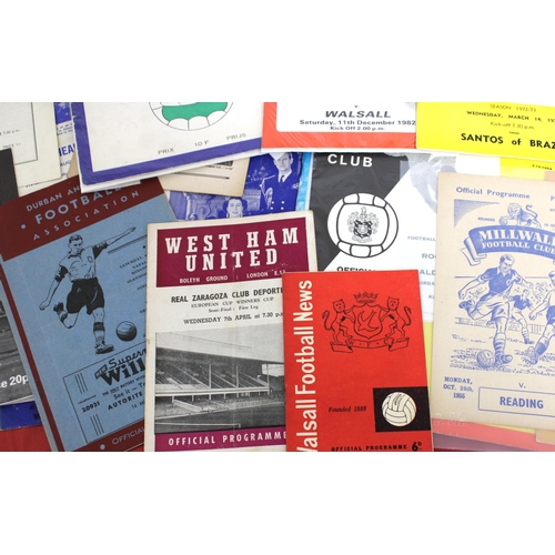 243 - Mixed Quantity of Football Programmes from 1959 to the Present Day. Includes International, Domestic... 