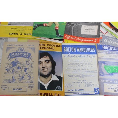 243 - Mixed Quantity of Football Programmes from 1959 to the Present Day. Includes International, Domestic... 