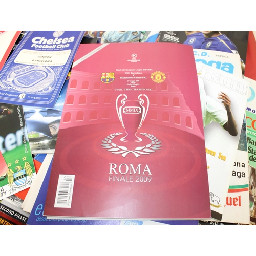 244 - Large Quantity of Football Programmes featuring Barcelona ( Home & Away) Domestic and European - 196... 