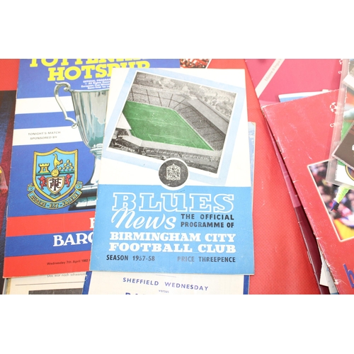 244 - Large Quantity of Football Programmes featuring Barcelona ( Home & Away) Domestic and European - 196... 