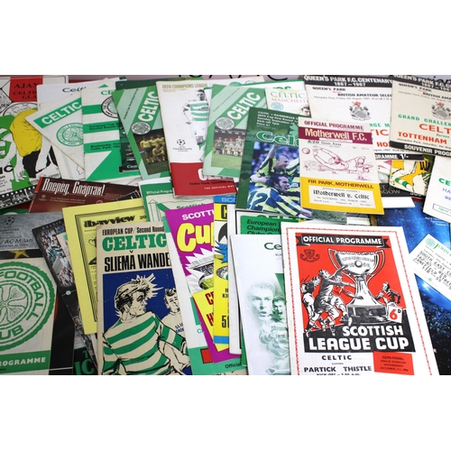 246 - Large Quantity of Football Programmes featuring Celtic ( Home & Away) Domestic and European - 1958 t... 