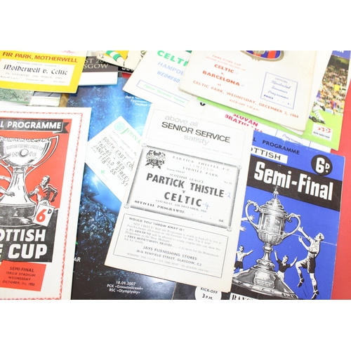 246 - Large Quantity of Football Programmes featuring Celtic ( Home & Away) Domestic and European - 1958 t... 