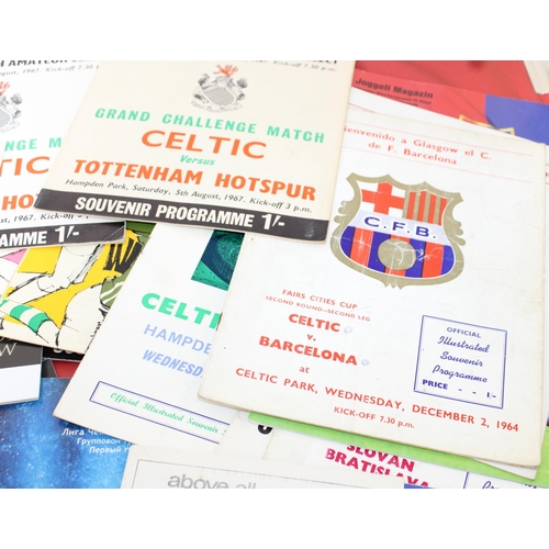 246 - Large Quantity of Football Programmes featuring Celtic ( Home & Away) Domestic and European - 1958 t... 