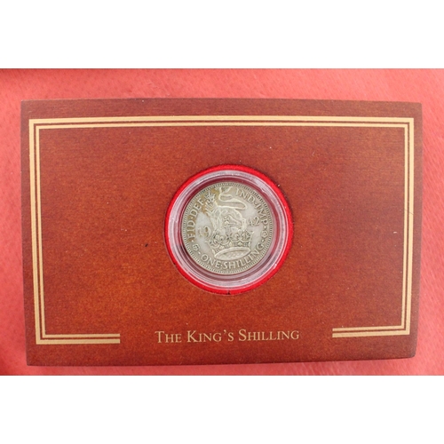 321 - A Collection Of Framed Collectable Coins