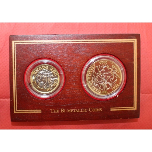 321 - A Collection Of Framed Collectable Coins