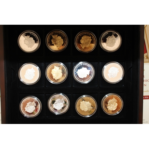 335 - Boxed Westminster Set Of 12 Coins, 