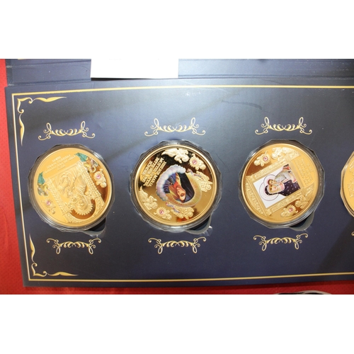 337 - Boxed Set Of 6 Coins 