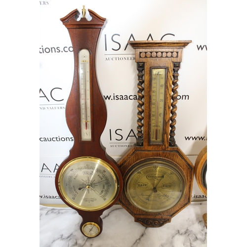 134 - Three Barometers Various Conditions
Tallest 84cm
Collection Only