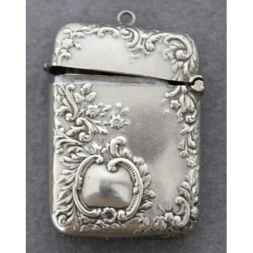 506 - Silver Vesta Case