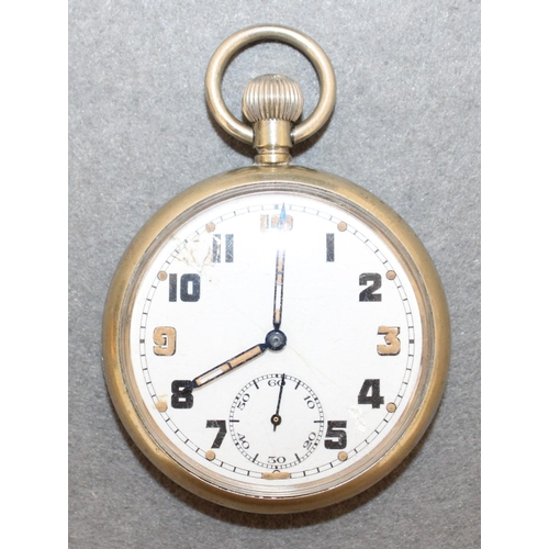 576 - Military Pocket Watch Untested