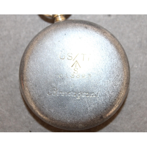 576 - Military Pocket Watch Untested