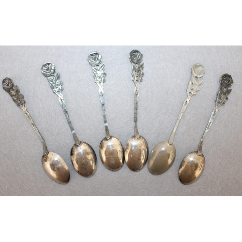 135 - Collection Of Collectable Enamelled Tea Spoons Bird Themed