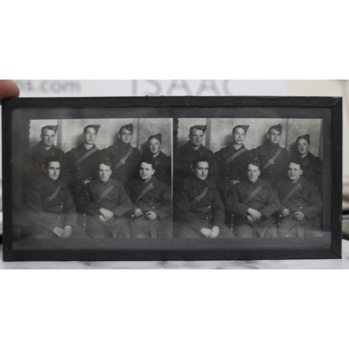 577 - Collection Of Military/War Lantern Slides/Photos