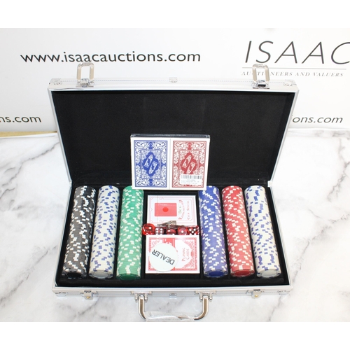 793 - Cased Poker Set - As New