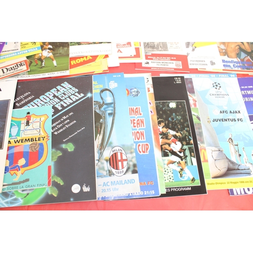 249 - Large Collection of European Final Football Programmes 1982 to 2001

Some Aston Villa programmes fro... 