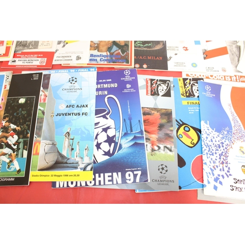 249 - Large Collection of European Final Football Programmes 1982 to 2001

Some Aston Villa programmes fro... 