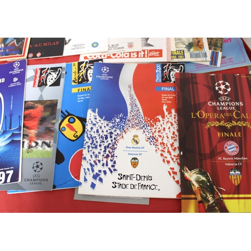 249 - Large Collection of European Final Football Programmes 1982 to 2001

Some Aston Villa programmes fro... 