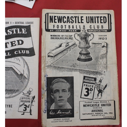 259 - Large Quantity of Football Programmes from Early 1950's to the Present. 

Mostly ;
Newcastle
Blackbu... 