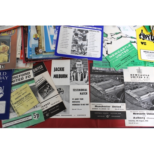 259 - Large Quantity of Football Programmes from Early 1950's to the Present. 

Mostly ;
Newcastle
Blackbu... 