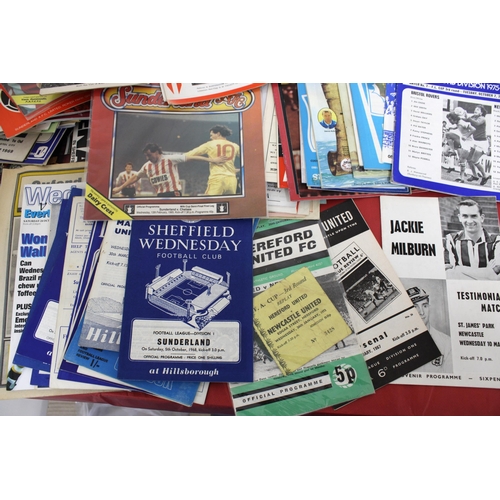 259 - Large Quantity of Football Programmes from Early 1950's to the Present. 

Mostly ;
Newcastle
Blackbu... 