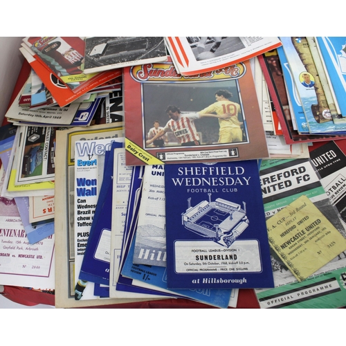 259 - Large Quantity of Football Programmes from Early 1950's to the Present. 

Mostly ;
Newcastle
Blackbu... 