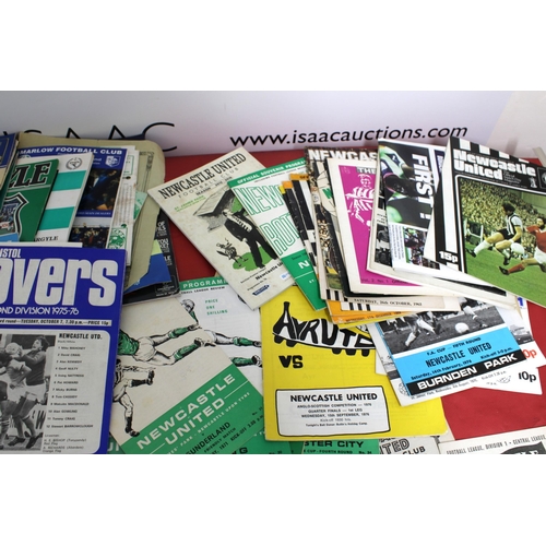 259 - Large Quantity of Football Programmes from Early 1950's to the Present. 

Mostly ;
Newcastle
Blackbu... 