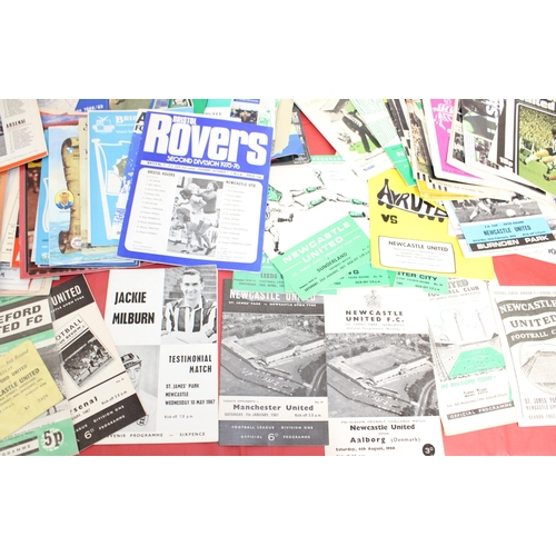 259 - Large Quantity of Football Programmes from Early 1950's to the Present. 

Mostly ;
Newcastle
Blackbu... 