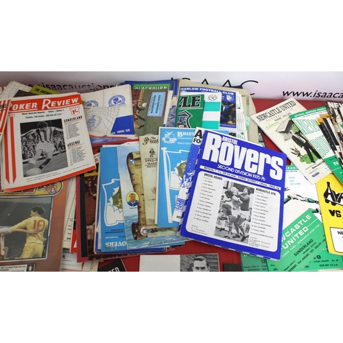 259 - Large Quantity of Football Programmes from Early 1950's to the Present. 

Mostly ;
Newcastle
Blackbu... 