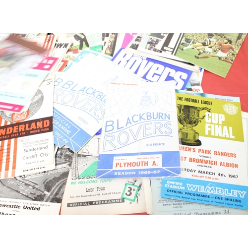 259 - Large Quantity of Football Programmes from Early 1950's to the Present. 

Mostly ;
Newcastle
Blackbu... 