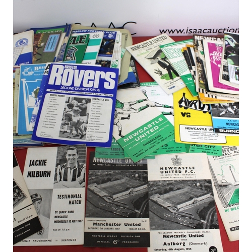 259 - Large Quantity of Football Programmes from Early 1950's to the Present. 

Mostly ;
Newcastle
Blackbu... 