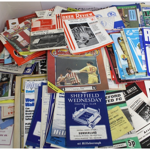 259 - Large Quantity of Football Programmes from Early 1950's to the Present. 

Mostly ;
Newcastle
Blackbu... 