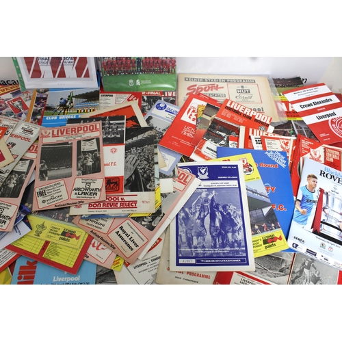 260 - Large Quantity of Liverpool Football Programmes - 1950's to Present Day - Domestic and European Ties... 