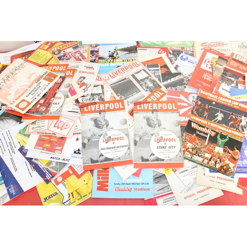 260 - Large Quantity of Liverpool Football Programmes - 1950's to Present Day - Domestic and European Ties... 