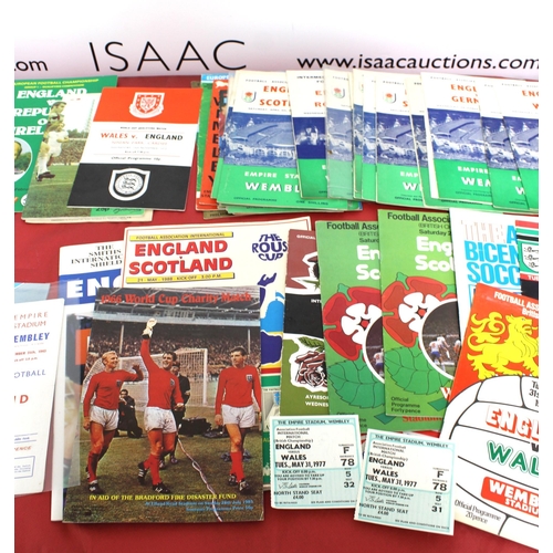 264 - Collection of International Football Match Programmes from 1943 - All featuring Home Nations