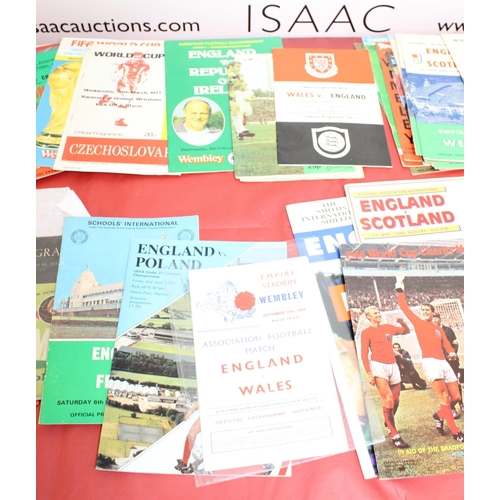 264 - Collection of International Football Match Programmes from 1943 - All featuring Home Nations