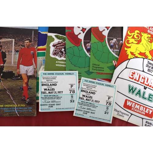 264 - Collection of International Football Match Programmes from 1943 - All featuring Home Nations