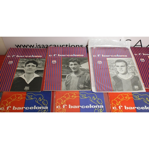 265 - Quantity of Barcelona FC Football Programmes Dated Between 1949 and 1964