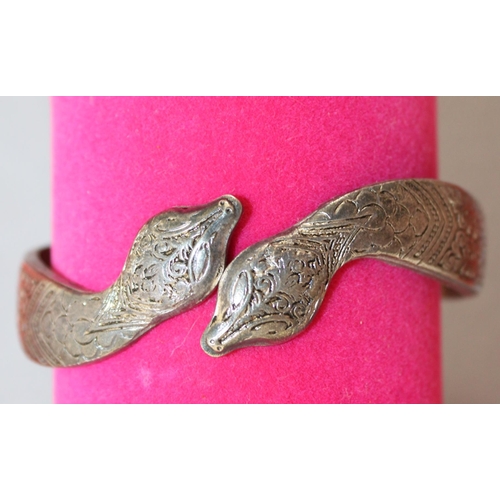 428 - Two Ladies Snake Bangles