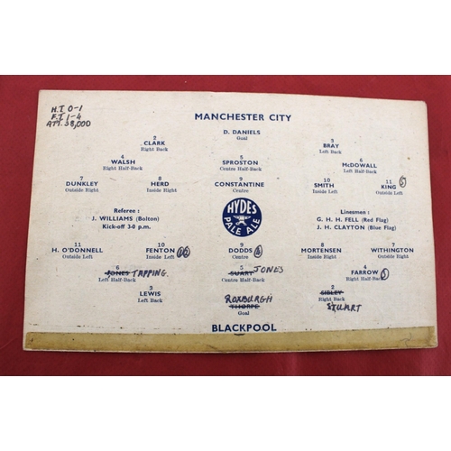 269 - Large Quantity of Football Programmes featuring Manchester City ( Home & Away)  - 1945 to Present Da... 