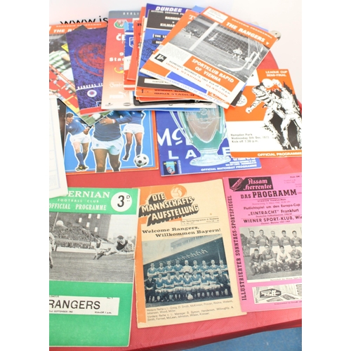 270 - Large Quantity of Football Programmes featuring Rangers FC ( Home & Away)  - 1959 to Present Day - D... 