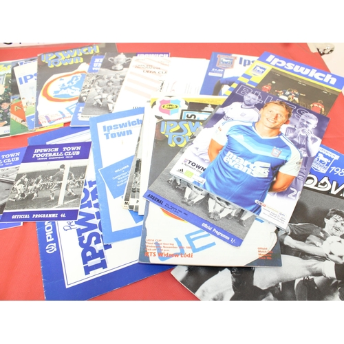 272 - Large Quantity of Football Programmes featuring Ipswich Town ( Home & Away)  - 1957 to Present Day