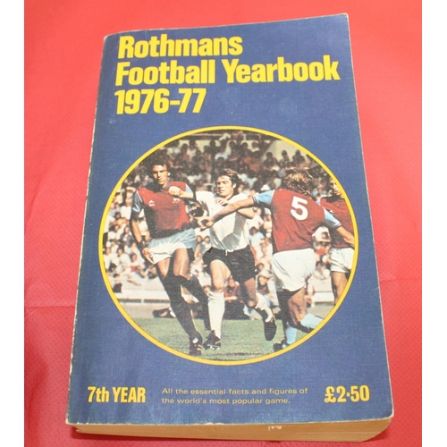 274 - Mixed Lot Of Football Memorabilia Including Football Programmes, Football Year Rotherans (1976-1977)... 