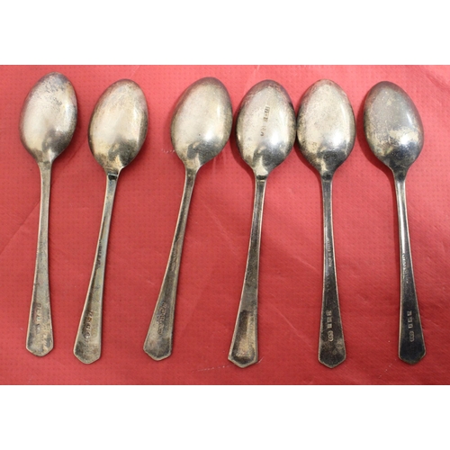 513 - Collection Of Silver/ Silver Hallmarked Spoons Total Weight-165g